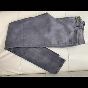 American Eagle Size 10 *Long* Gray Jegging Jeans